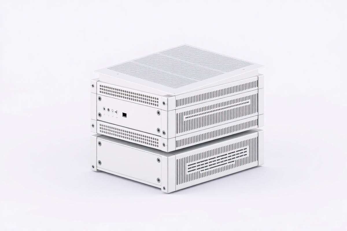 Render of stacked compute modules